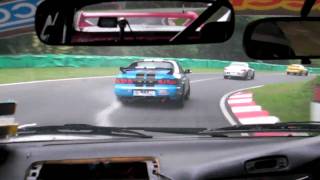 MR2 crash at Cadwell Park [upl. by Nonnahs]