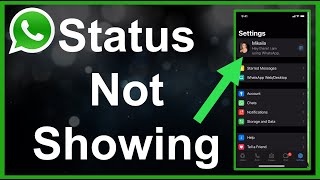 WhatsApp Status Not Showing FIXED [upl. by Kiryt]