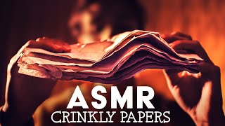 ASMR  The Most Intense CRINKLY PAPERS 😴No Talking for SLEEP [upl. by Denbrook]