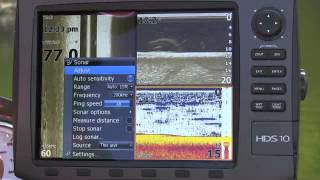 Tips on Lowrance HDS 2d sonar and Structure Scan settings [upl. by Wadleigh]