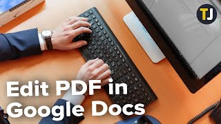 How to Edit a PDF in Google Docs [upl. by Brendin]