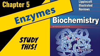 Lippincotts Biochemistry Review Chapter 5 Enzymes  Study This [upl. by Gnilsia]