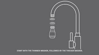 StepbyStep Faucet Aerator Installation [upl. by Jacquenetta]