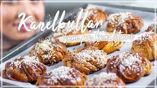 Kanelbullar  goda och saftiga som på bageri  Lär dig baka med Camilla Hamid [upl. by Kylstra]