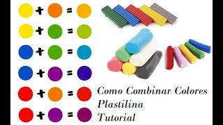 Como combinar colores con plastilina [upl. by Richmond785]