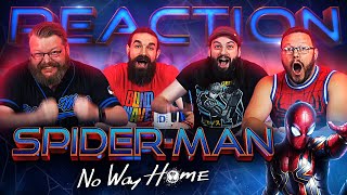 SPIDERMAN NO WAY HOME  Official Teaser Trailer REACTION [upl. by Rodge504]