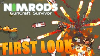 NIMRODS GunCraft Survivor  Gameplay [upl. by Rafaelof]