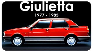 Why I Love The 19771985 Alfa Romeo Giulietta [upl. by Proctor]