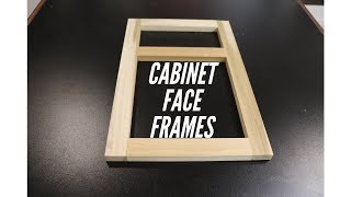 Cabinet Face Frames  Easy [upl. by Lj656]