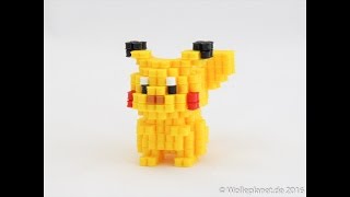 Perler Bead 3D Pikachu [upl. by Rhynd]