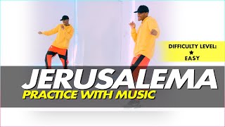 Jerusalema Dance Challenge  Practice with music [upl. by Nera]