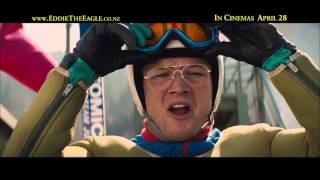 Eddie the Eagle NZ Trailer  In cinemas 28 April [upl. by Artaed]