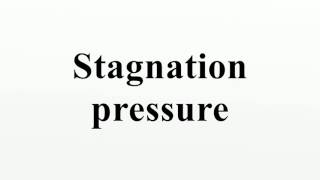 Stagnation pressure [upl. by Harwell]