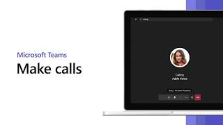 How to make calls with Microsoft Teams [upl. by Schnorr]