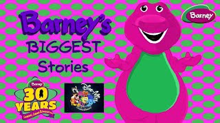 Barney Home Video Barneys Biggest Stories VHS [upl. by Ayr]