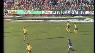 Cupfinalen 1980  Vålerenga 4  1 Lillestrøm [upl. by Fabozzi]