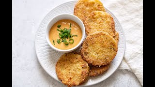 FRIED GREEN TOMATOES RECIPE [upl. by Enelad]