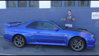 Heres a Tour of a USALegal R34 Nissan Skyline GTR [upl. by Karee]