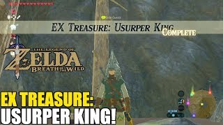 EX Treasure Usurper King  Usurper King Helmet Location Botw [upl. by Valda]