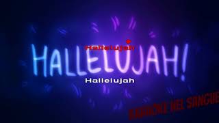 Hallelujah Italian Version Karaoke 2 [upl. by Brittany]