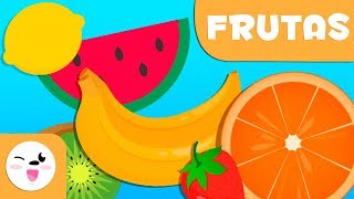 LAS FRUTAS  Vocabulario para niños [upl. by Chong]