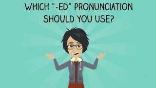 Pronunciation Past Tense Regular Verbs ed [upl. by Filide]