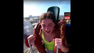 OMG IT FELL OFF  Slingshot Ride [upl. by Schmitz]