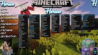 Minecraft Windows 10 Bedrock Edition Horion Hacked Client Version 11812  Read Description [upl. by Nigrom]