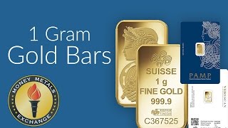 1 Gram 24k Gold Bar  Money Metals Exchange [upl. by Sebastien]