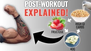 The Best ScienceBased Post Workout Meal To Build Muscle EAT THIS [upl. by Pettiford]