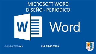 Microsoft Word  Diseño de un Periódico [upl. by Macfadyn]