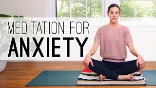 Meditation for Anxiety  Yoga With Adriene [upl. by Farrel691]