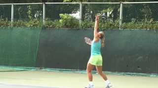 Sabine Lisicki ServeSlow Motion [upl. by Swithin]