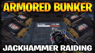 JACKHAMMER RAIDING into an ARMORED BUNKER  Rust Raid Diary 5 Final [upl. by Onfre667]