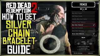 HOW TO GET THE SILVER CHAIN BRACELET FOR THE BEAR CLAW TALISMAN  RED DEAD REDEMPTION 2 [upl. by Amapuna]