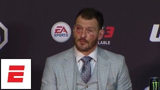 FULL Stipe Miocic reacts to loss vs Daniel Cormier at UFC 226 postfight press conference  ESPN [upl. by Nihahs]