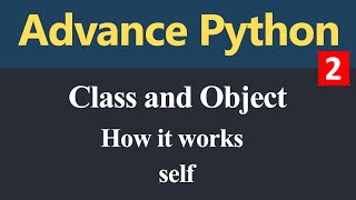 Class and Object in Python Hindi [upl. by Amann565]