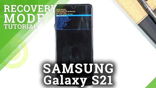 Recovery Mode SAMSUNG Galaxy S21 – How to Enter amp Quit Recovery Mode [upl. by Amirak]