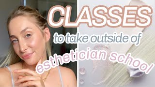 The BEST Esthetician Skincare Courses to Take Outside of School [upl. by Ettelloc]