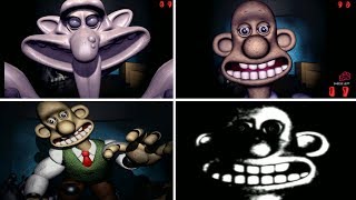 FNAF Wallace and Gromit  ALL JUMPSCARES [upl. by Nork]