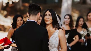 OUR FULL WEDDING CEREMONY emotional vows [upl. by Irmgard]