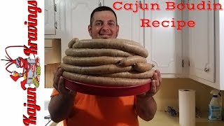 Cajun Boudin Recipe Updated Version Step By Step [upl. by Eitra962]