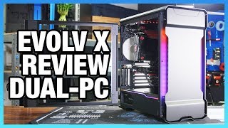 Phanteks Evolv X Case Review DualSystem Thermals amp Quality [upl. by Elleiad]