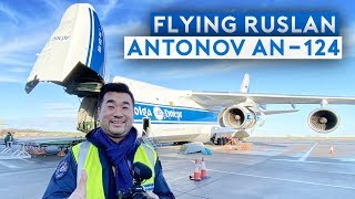 Incredible Flight on Antonov AN124 Cargo Transporter [upl. by Crane]