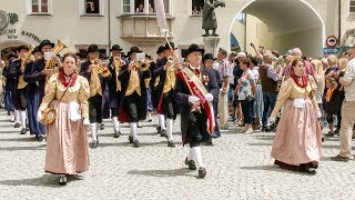 Bezirksmusikfest in Rattenberg  Tirol 2017 [upl. by Arekat248]