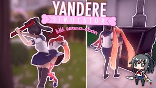 How to KILL osana  Yandere Simulator Demo ☆ [upl. by Fitton]