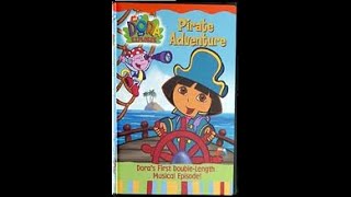 Opening to Dora the Explorer Doras Pirate Adventure 2004 DVD [upl. by Peltz]