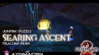 Guild Wars 2  Jumping Puzzle  Searing Ascent [upl. by Eleira]