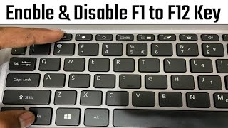 F1 to F12 Function Keys Enable or Disable  Keyboard Multimedia Keys  Humsafar Tech [upl. by Adorne780]