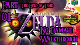 Zelda Majoras Mask 100 Walkthrough Widescreen HD Part 1  Intro  The Hero of Time [upl. by Ogdan]